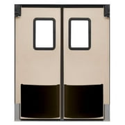 Vestil Manufacturing LDSW-88 Light Duty Traffic Double Door - 1.5 x 96 x 96 in.