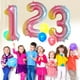 thumbnail image 4 of Number Balloon Sympuame, globo número 5 de lámina dorada de 40 pulgadas, 4 of 9