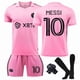 thumbnail image 1 of MIA MI Messi Camiseta No10 Football Shirt Boy Kid T-Shirt Set Adult Sportswear Girl Sports Suit Protective Clothing Cosplay Kit B1, 1 of 5