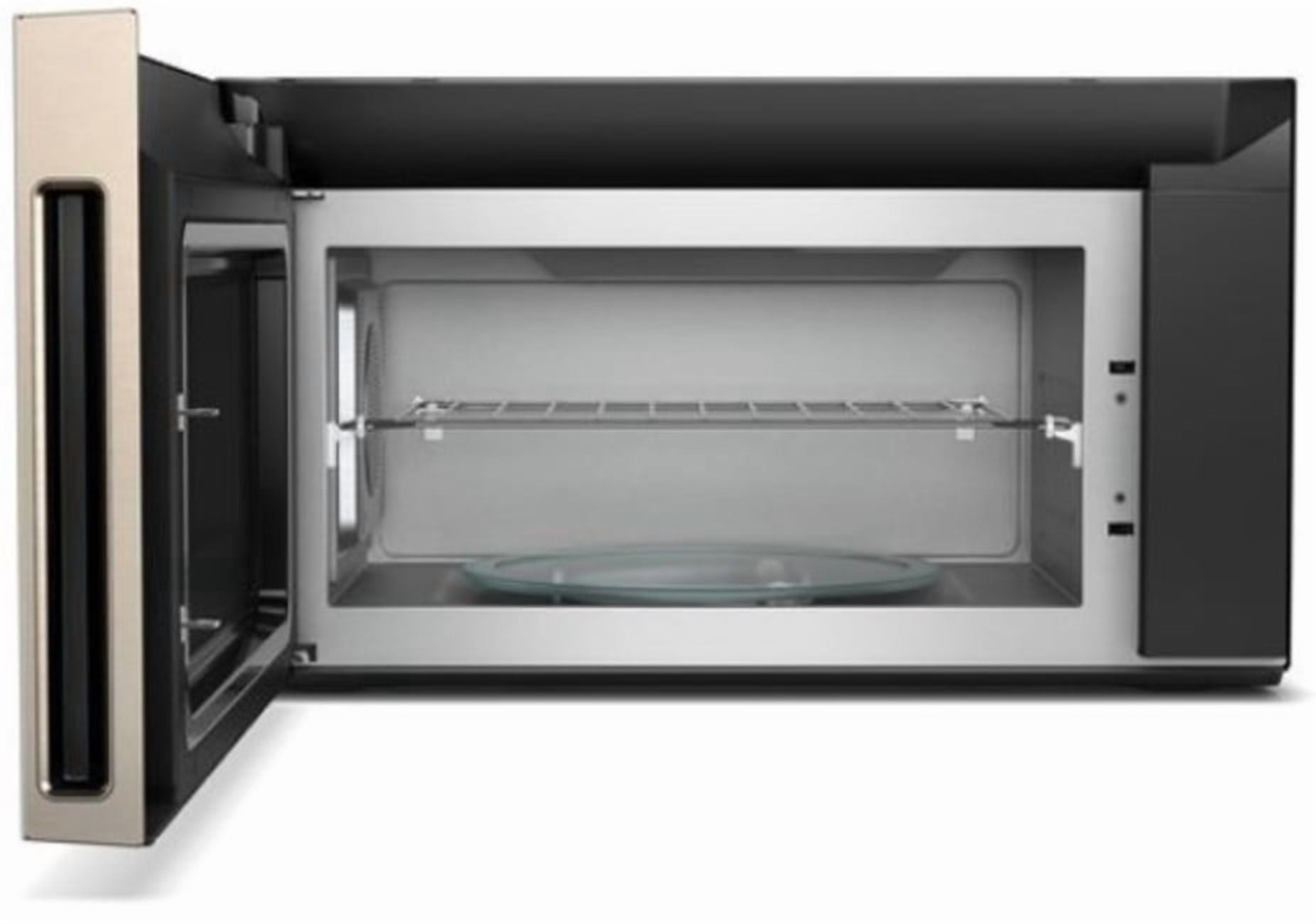 Whirlpool WMHA9019HZ - Microwave oven with convection - over-range - 1.9 cu. ft - 1100 W - stainless steel with built-in exhaust system