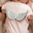 thumbnail image 3 of Uxcell 18Pcs Alas de Ángel para Manualidades, Pequeñas Alas de Ángel Doradas Brillantes de Tela, Parches para Coser en Manualidades DIY (5.3 Pulgadas), 3 of 6