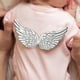 thumbnail image 3 of Uxcell 12Pcs Alas de Ángel para Manualidades, Pequeñas Alas de Ángel Rosa Brillantes de Tela, Parches para Coser en Manualidades DIY (3.4 Pulgadas), 3 of 6