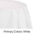 thumbnail image 6 of 12/Case Bulk White Round Paper Table Covers 82 inch, 6 of 6