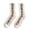White, variant on MZXELPRJD No Show Socks Womens Mid Tube Spring Knitted Cotton Retro Ethnic Style Floral Cotton Stockings, Womens Socks Ankle Navy