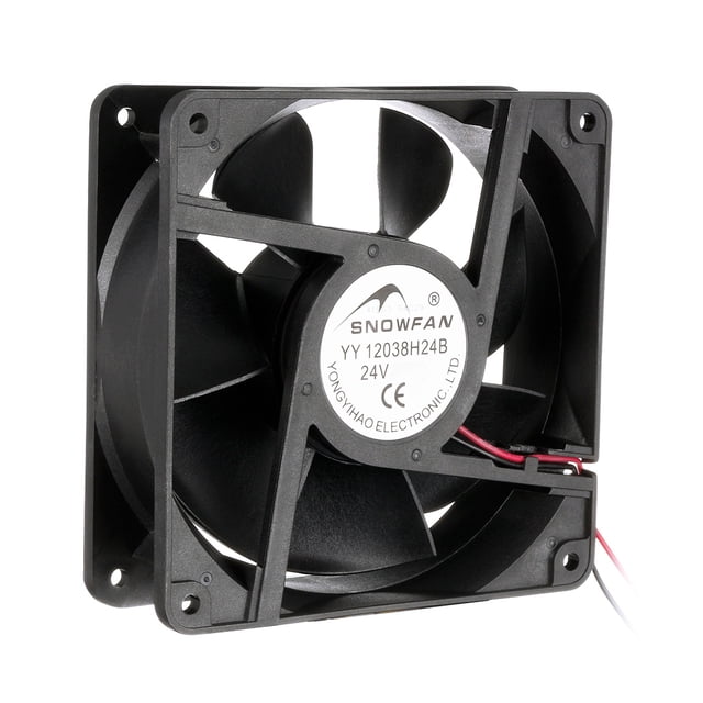Ventilador DC de 30mm 40mm 50mm 60mm 70mm 80mm 90mm 120mm g18032000ux0005 24V-120x120x38mm