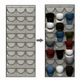 thumbnail image 3 of 24 Hat Rack Organizer Baseball Holder Deep Storage Pockets Door Wall Caps Usa, 3 of 6