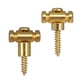 thumbnail image 4 of 2x Retenedores de Cuerdas para Guitarra Eléctrica Accesorios de Guitarra Guías de Cuerdas con Tornillos Oro, 4 of 9