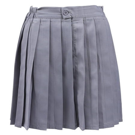 

Pleat Skirt High Waist Graduation School Student Skirts Girls School Uniform