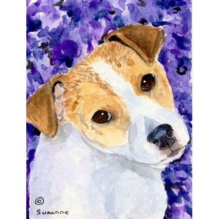 Caroline's Treasures Jack Russell Terrier 2-Sided Garden Flag