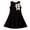 AB43 Black, variant on Tisuna Elegant Summer Girls Dress With Bow Detail Sleeveless Crew Neck Princess Dresses Toddler Baby Girls Party Birthday Gown Black Size 2-3 Years