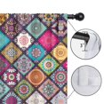 thumbnail image 4 of Blackout Kids Curtains,Multicolor Ethnic Mandala Pattern Childrens Insulated Curtains Set Of 2,Bedroom Essentials,Toddler Room Decor 42x54in(106x137cm), 4 of 5