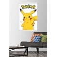 thumbnail image 3 of Pokémon - Pikachu Feature Series Wall Poster with Magnetic Frame, 22.375" x 34", 3 of 5
