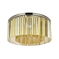thumbnail image 3 of Elegant Lighting Sydney 32" 8 Light Royal Crystal Flush Mount, 3 of 7