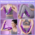 thumbnail image 4 of Jinsinto Stovepipe Fitness Machine, Muscle Chest, Buttocks Home Trainer, Purple, 4 of 5