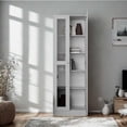 thumbnail image 2 of estante multiusos con puertas de acrílico color blanco, 2 of 7