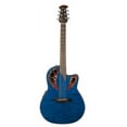 thumbnail image 2 of Ovation CE44P-8TQ Célébrité Élite Plus Bleu Courtepointe Mi Profondeur, 2 of 3