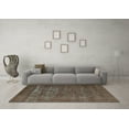 thumbnail image 3 of Ahgly Company Indoor Rectangle Oriental Turquoise Blue Industrial Area Rugs, 7' x 10', 3 of 4