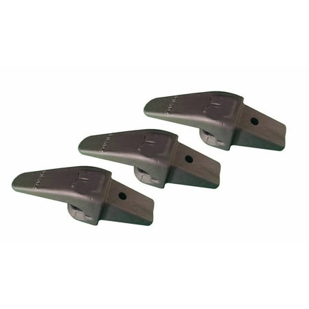 

3 - Mini Excavator Skid Bucket Weld-On Adapter 5/8 Lip 156 Series - 230X156