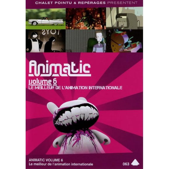 Animatic - Volume 6 ( Naiade / Retouches / Aubade / Tronçonneuse / pour l'Amour de la Chaussette / Prévision / Angle Mort / Blues Déchaîné / une histoire Vertébrale / un jour [ FORMAT NON-USA, PAL, Reg.0 Import - France ]