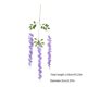 thumbnail image 1 of KALLORY 12Ud Wisteria Artificial De Seda Para Colgar En Pared Puerta O Con Apariencia Natural, 1 of 8