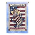 thumbnail image 2 of Breeze Decor G161074-BO One Nation Under God Americana Patriotic Impressions Decorative Vertical 13" x 18.5", 2 of 2