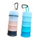 thumbnail image 5 of 2 contenedores para almacenar proteínas. Contenedores versátiles de varias capas para almacenar alimentos. Rojo Gris Azul, 5 of 9