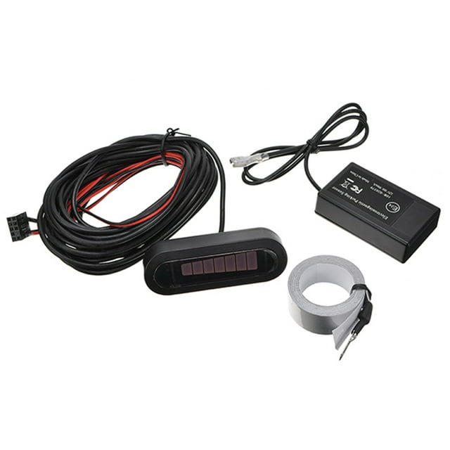 sweethay Auto LED electromagnético Sensor de aparcamiento de coche marcha atrás sistema de Sensor de marcha atrás alarma conjunto de Cámaras de salpicadero de coche