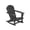 Gray, variant on Costaelm Outdoor Patio Rocking Chair, All-Weather HDPE Patio Rocker with Wide Armrests for Porch, Lawn & Garden, Navy Blue