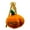 D, variant on PRETXORVE Cute Pumpkin Pendant Halloween Cute Vegetable Key Chain Doll Doll