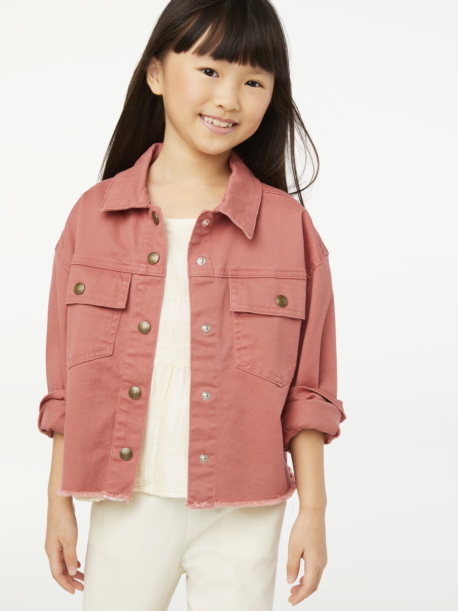 cut off jean jacket womens