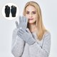 thumbnail image 3 of Minnieouse Guantes De Invierno Para Hombre Gorros De Invierno Para Hombres Estilo De Punto Clásico guantes y mitones Negro Minnieouse AP009484-02B, 3 of 6
