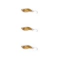 thumbnail image 3 of Sonducket Kit de cucharas para trucha, aparejos de pesca, señuelo de pesca tembloroso, Mini cebos de para carpa de agua dulce, lubina dorada 3g Type1 NO1, 3 of 6