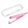 thumbnail image 2 of Hengswere Mini Hair Curler,2-in-1 Portable Curler and Straightener,Applicable to All Hair Styles,Pink, 2 of 8