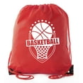 thumbnail image 1 of Mato & Hash Basketball Drawstring Bags with 3,6, and 10 pack bulk options, 1 of 4