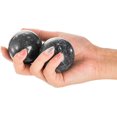 thumbnail image 3 of HLONK Set of 4 Marble Stone Baoding Balls  2 Inch Meditation Balls with Box  Chinese Health Exercise Massage Ball for Hands  Stress Relief  Jade Green, 3 of 6