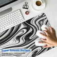 thumbnail image 4 of Black Marble Fluid Design - High-Performance, Non-Slip XL Mousepad for Office, Gaming, Home Use, 4 of 7