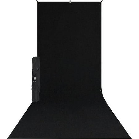 UPC: 0812735026978 | Westcott 578SK X-Drop Wrinkle-Resistant Backdrop Kit – Rich Black Sweep (5  x 12 )