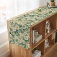 thumbnail image 6 of Table Runners 70 Inches Long Dress Scarves, Spring White Daisy Farmhouse Coffee/Dining/Kitchen Table Decor, Holiday Table Runner, Flowers Green Leaves Retro Botanical 13x70 Inch, 6 of 9
