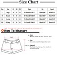 thumbnail image 3 of LEBONYARD Plus Size Shorts for Women,Trendy Women's Shorts with Elastic Waist,,Women's Solid Color Casual High Waisted Oversized Short Pants, 3 of 9