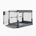 Diggs Revol Portable Travel Dog Crate with Collapsible Kennel Walls, Medium