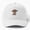 White, variant on Women Life Is Better on the Ranch Baseball Hat, Heifer Cow Farmer Graphic Design, Classic Cap