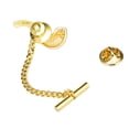 thumbnail image 6 of EHJRE Mens Shape Tie Tack Clip for Wedding Business Formal Gold, 6 of 9