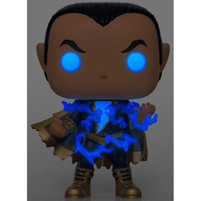 Funko DC Heroes ¡Pop! Adam Negro Brilla en la Oscuridad Exclusivo #348