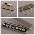thumbnail image 5 of YooGuoGuo Wedding Headband Leaf Crystal Wedding Headpiece Bridal Rhinestone Hair Accessories for Brides Wedding Hair Vine (Silver), 5 of 6