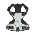 thumbnail image 4 of Picia Different Breeds of Dogs No-Pull Dog Harness Reflective Front Clip Vest with Handle,Step-in Air Dog Harness,Adjustable 2 Metal Rings 4 Buckles,Easy to Put on & Take Off X-Large, 4 of 9