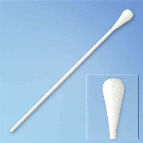 Puritan Sterile OB/GYN Rayon Swab, Oversized Tip, 8" Plastic Shaft, 50