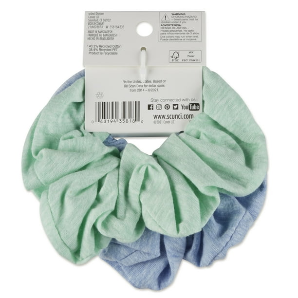 MILK X SODA DAISY SCRUNCHIE MINT MILK X SODA DAISY SCRUNCHIE MINT