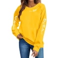 thumbnail image 3 of Camiseta con Capucha de Cuello Redondo Impresa Casual de Navidad para la Fiesta de Vacaciones de Invierno Diaria, 3 of 5