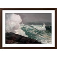 thumbnail image 2 of Art.com Northeaster Art Print by Winslow Homer, Brown Frame Wall Art, 44" x 32", 2 of 5