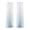 Light Blue, variant on Dark Blue Curtains,1*Curtain,Door Scarf Gradient Color Tulle Window Curtain Panel Transparent Home Textiles